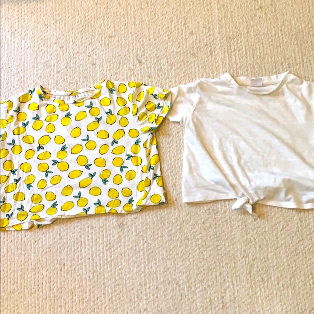 2 girls Zara shirts!